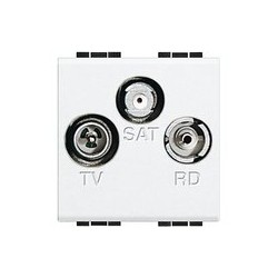 LIGHT - PRESA TV/RD/SAT DERIVATA ( BTICINO cod. N4210D )