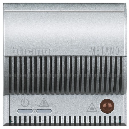 AXOLUTE - RIVELATORE METANO 12VAC/DC CHIARO ( BTICINO cod. HC4511/12 )