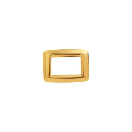 PLACCA 3 P.ORO ANTICO PLAYBUSYOUNG ( GEWISS cod. GW32763 )