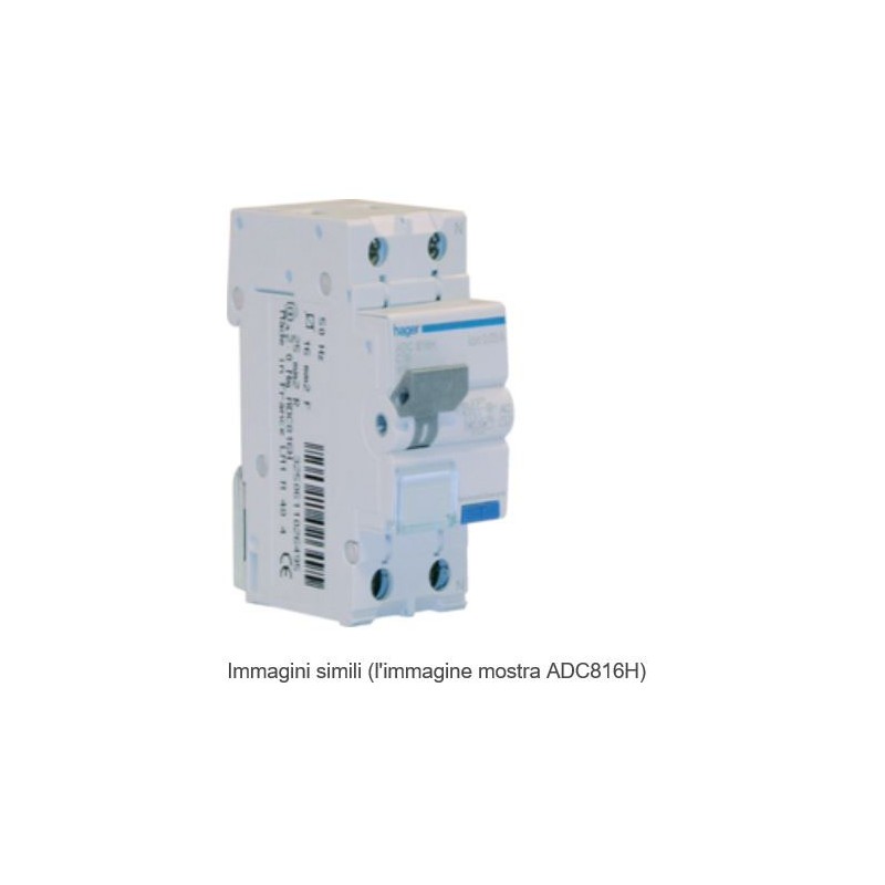 DIFF MAGN 1PN 30MA AC 25A 6KAC 2M ( HAGER-LUME cod. ADC925H )