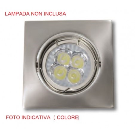 DIC.ORIEN.D50 230V/35-50W INOX S/LAMP ( LAMPO LIGHTING cod. DIKORSQ230/IN/SL )