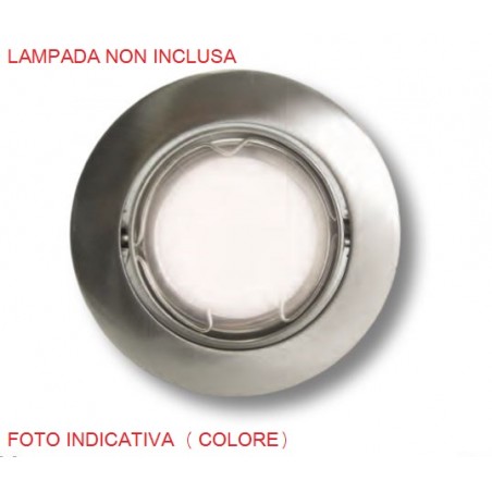 DICR.ORIENT. D50 230V/35-50W INOX S/LAMP ( LAMPO LIGHTING cod. DIKOR230/IN/SL )