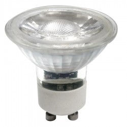 LAMPADA LED DECO-COB-5 5W 230V GU10 4000°K ( MARINO CRISTAL cod. 21138 )