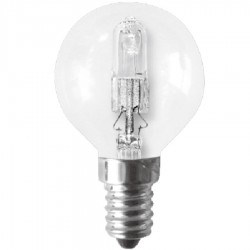 LAMPADA SFERA ALOGENA POWERLIGHT 20W E14 ( MARINO CRISTAL cod. 20776 )