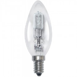 LAMPADA ALOGENA OLIVA POWERLIGHT 42W E14 ( MARINO CRISTAL cod. 20772 )