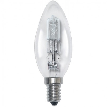 LAMPADA ALOGENA OLIVA POWERLIGHT 42W E14 ( MARINO CRISTAL cod. 20772 )