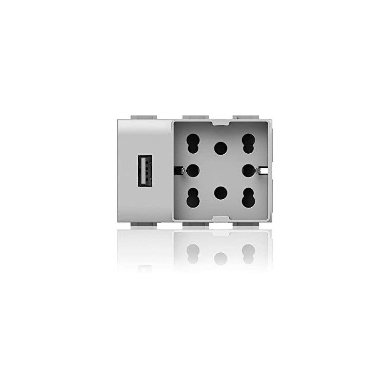 SIDE UNIKA USB PER BTICINO MATIX ( 4 BOX cod. 4B.AM.H21.USB )