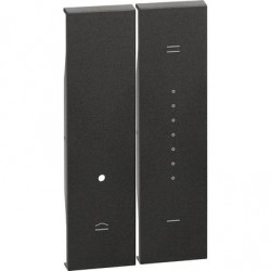 L.NOW - COVER DIMMER 2M NERA ( BTICINO cod. KG19 )