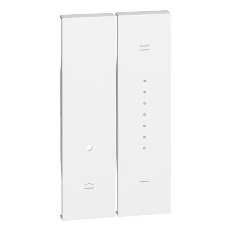 L.NOW - COVER DIMMER 2M BIANCO ( BTICINO cod. KW19 )