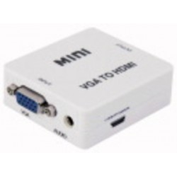 MINI CONVERTITORE VGA CON AUDIO - HDMI ( ELCART DISTRIBUTION cod. 421235700 )