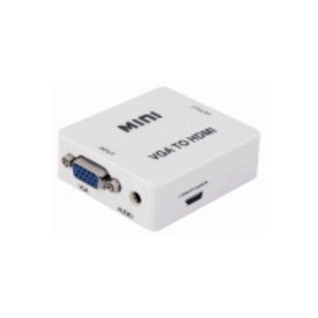 MINI CONVERTITORE VGA CON AUDIO - HDMI ( ELCART DISTRIBUTION cod. 421235700 )