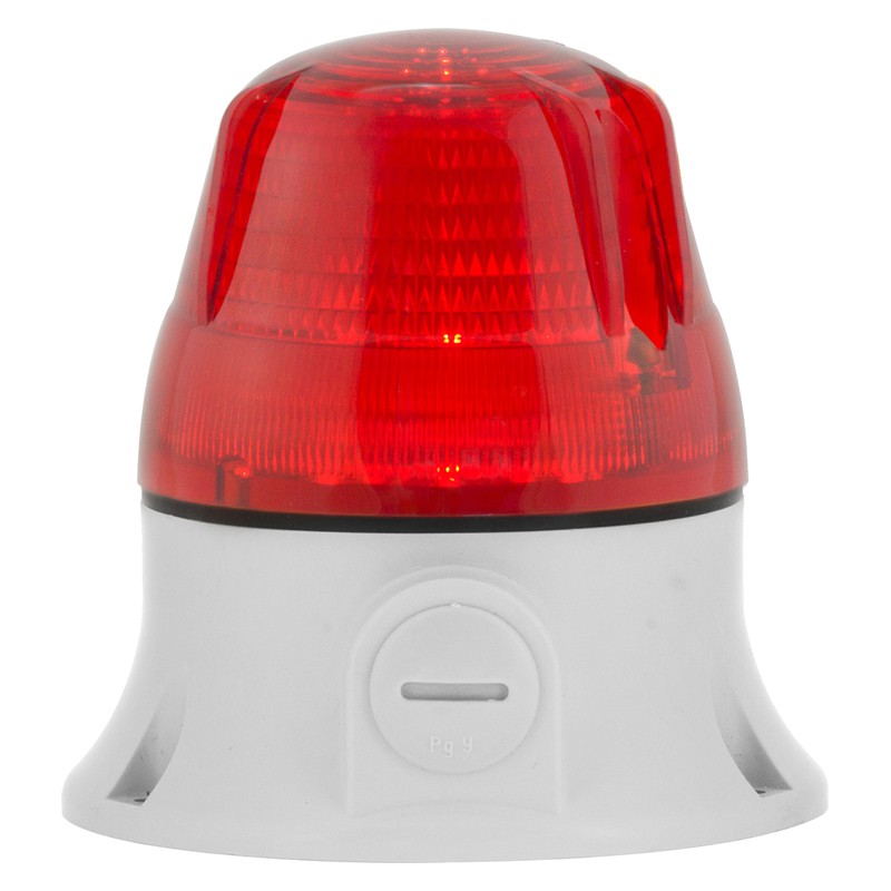 MLAMP LED RED    V90/240AC  GY ( SIRENA cod. 38623 )
