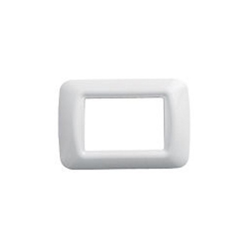 Placca 3 Pos.Bianco Nuvola  Top System ( GEWISS cod. GW22503 )