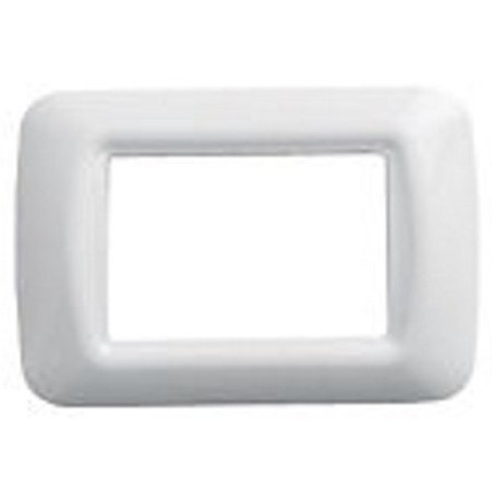 Placca 3 Pos.Bianco Nuvola  Top System ( GEWISS cod. GW22503 )