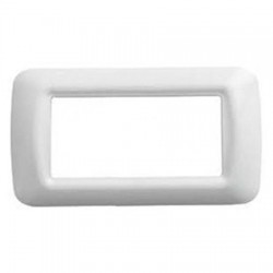 Placca 4 Pos.Bianco Nuvola  Top System ( GEWISS cod. GW22504 )