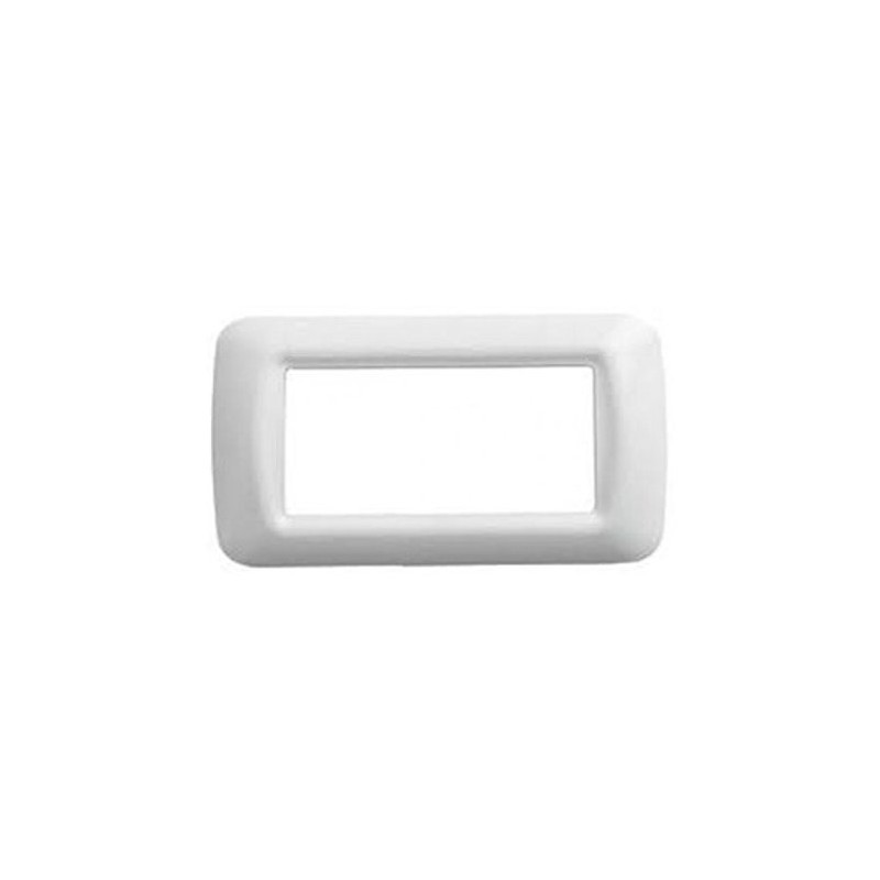 Placca 4 Pos.Bianco Nuvola  Top System ( GEWISS cod. GW22504 )