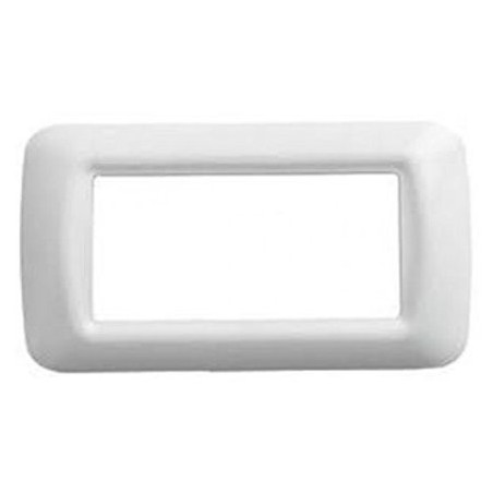 Placca 4 Pos.Bianco Nuvola  Top System ( GEWISS cod. GW22504 )