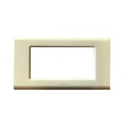 Placca 4 Pos.Bianco Basic ( GEWISS cod. GW22003 )