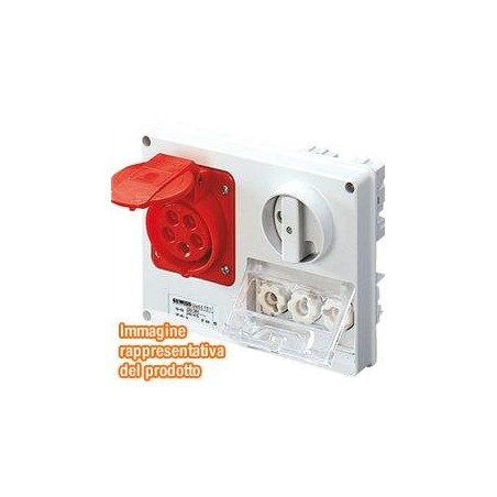 Presa Bl.Or.S.F.2P+T   32A 220V 6H Cbf ( GEWISS cod. GW66137 )