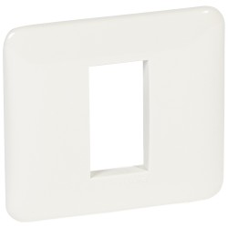 Vela Basic-Placca Bianco Classico 1M ( LEGRAND cod. 680530 )