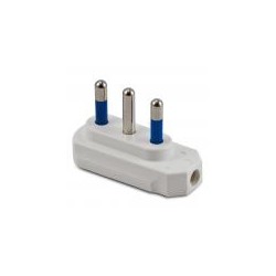 Spina Piatta 16A+T Bianca ( MASTER cod. 05421 )