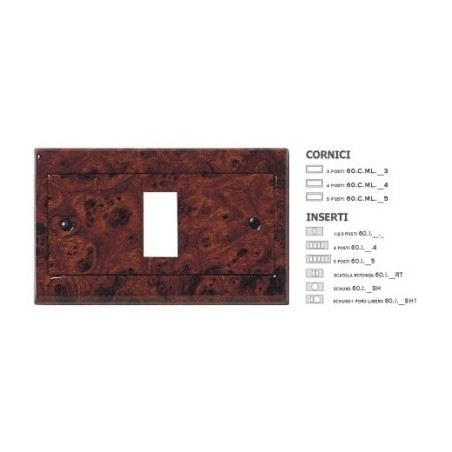 Cornice Metal.Radica S/Op. 4P ( MASTER cod. 60CML424 )