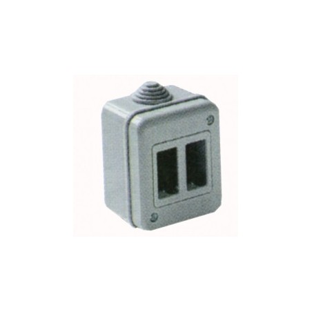 Contenitore Parete Ip40 2 Posti Gws-Magic ( ELETTROCANALI cod. EC300A2 )