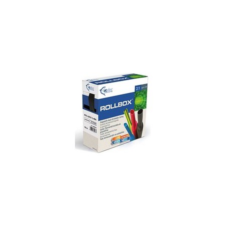 Rollbox 3.2Bk Dispenser Guaina Nera Box Da Mt.10 ( ETELEC cod. RB0032 )