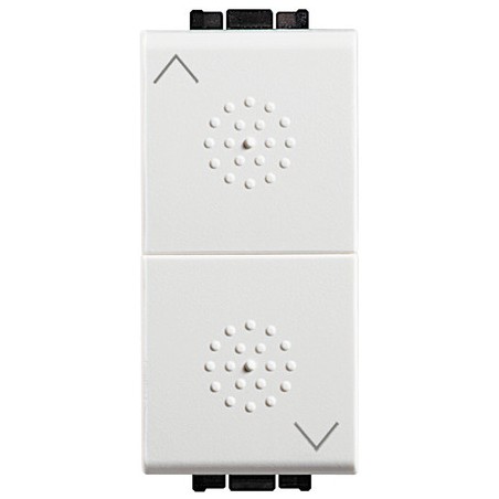 Light - Commutatore Doppio Tasto 1-0-2 16A ( BTICINO cod. N4027 )