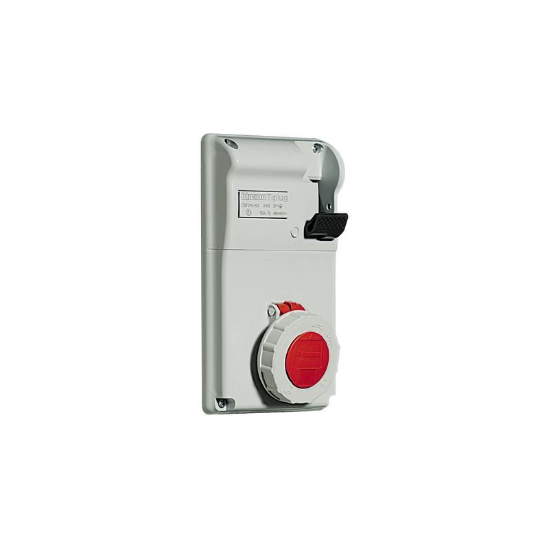 Presa Interbloccata Da Quad Ip55 16A ( BTICINO cod. CBS316/53 )