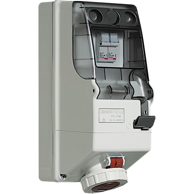 Presa Interb Din Quad Ip66 16A 3P+N+T 400V ( BTICINO cod. CBD416/63 )