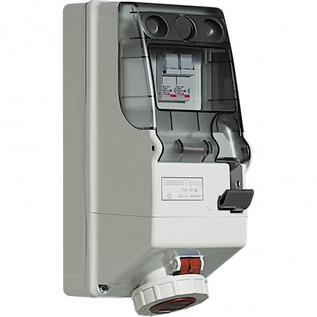 Presa Interb Din Quad Ip66 16A 3P+N+T 400V ( BTICINO cod. CBD416/63 )