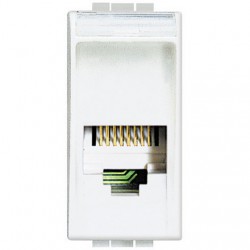 Light - Connettore Rj11 (4/6)Tipo K10 ( BTICINO cod. N4258/11N )