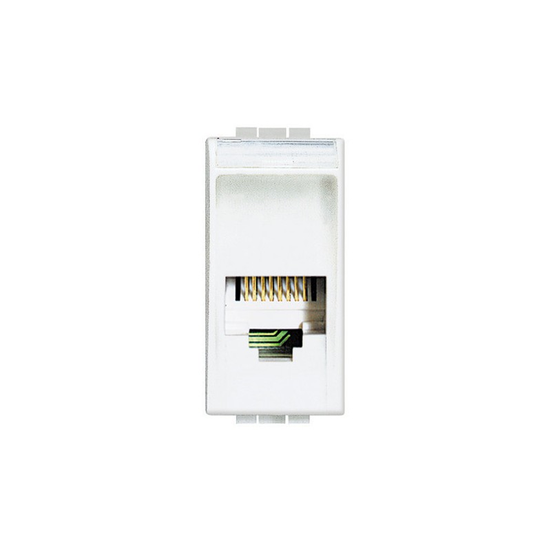 Light - Connettore Rj11 (4/6)Tipo K10 ( BTICINO cod. N4258/11N )