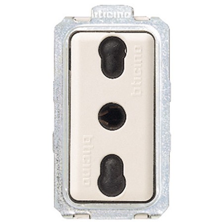 Magic - Presa Bipasso 2P+T 10/16A ( BTICINO cod. 5180 )