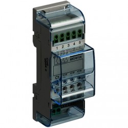 Scs - Attuatore A 4 Rele' 2 Moduli Din ( BTICINO cod. F411/4 )