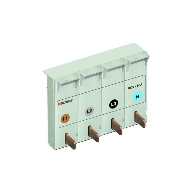 Easy Tifast - Modulo 4P 80A Connessione Pin ( BTICINO cod. FE/80E4 )