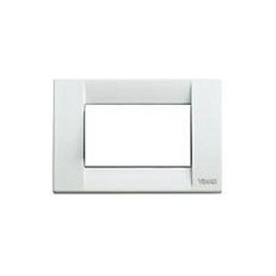 Placca Classica 3M Met.Bianco ( VIMAR cod. 16733.01 )