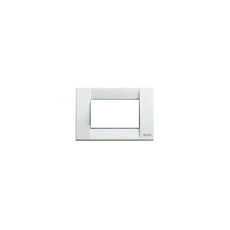 Placca Classica 3M Met.Bianco ( VIMAR cod. 16733.01 )