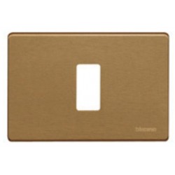 Magic - Placca 1P Bronzo ( BTICINO cod. 503/1/B )