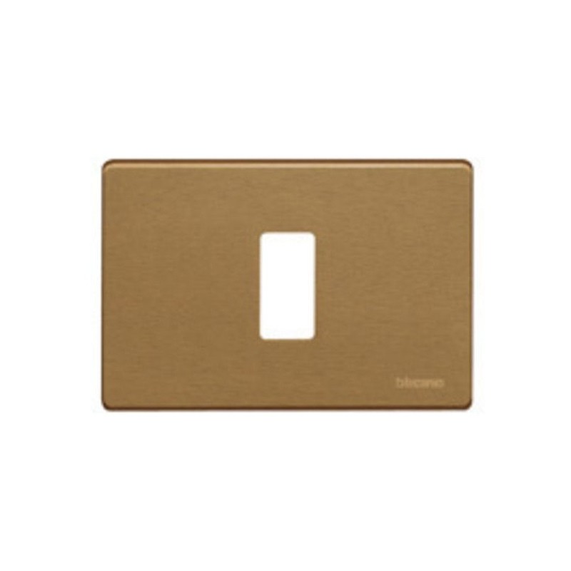 Magic - Placca 1P Bronzo ( BTICINO cod. 503/1/B )