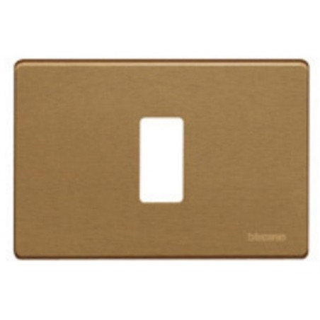 Magic - Placca 1P Bronzo ( BTICINO cod. 503/1/B )