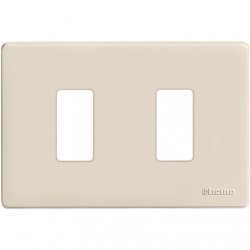 Magic - Placca 2P Resina ( BTICINO cod. 503/2/R )