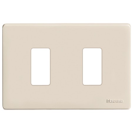 Magic - Placca 2P Resina ( BTICINO cod. 503/2/R )