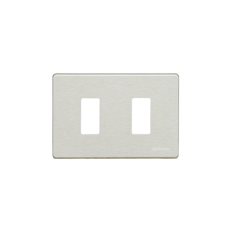 Magic - Placca 2P Oxidal ( BTICINO cod. 503/2/X )