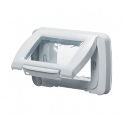 Placca Stagna 3P.Bianco Nuvola Top Sys ( GEWISS cod. GW22451 )