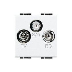 Light - Presa Tv/Rd/Sat Derivata ( BTICINO cod. N4210D )