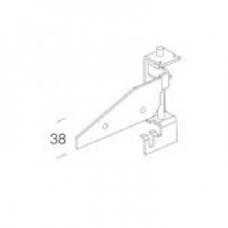 Staffa Regolabile 900 Zincato ( DISANO cod. 99801000 )