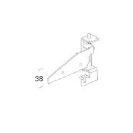 Staffa Regolabile 900 Zincato ( DISANO cod. 99801000 )