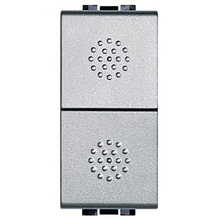 Light Tech - Doppio Pulsante 1P No 16A ( BTICINO cod. NT4036 )